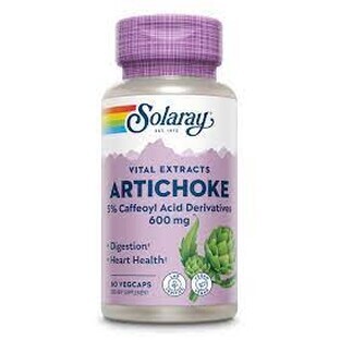 Artichoke 300 mg Solaray, 60 capsules, Secom