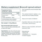 Sulforaphane din broccoli 400 mcg, 60 capsule, VitaKing