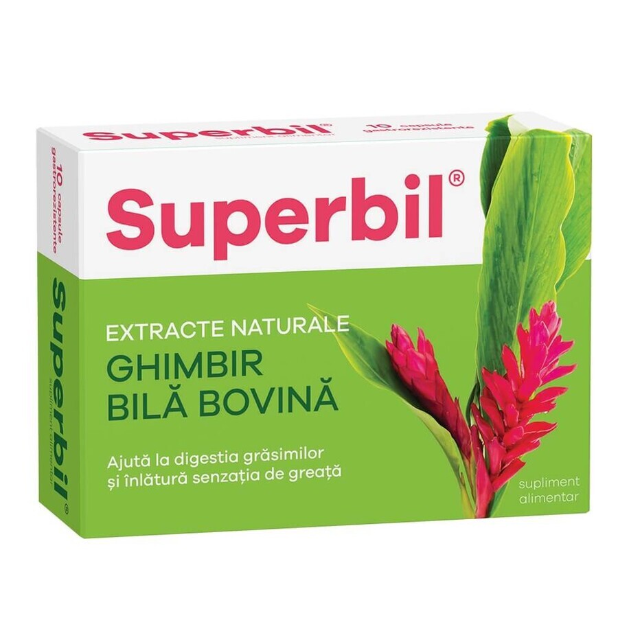 Superbil, 10 capsule gastrorezistențe, Fiterman