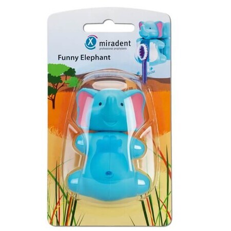 Toothbrush holder with suction cups Funny Elefant Miradent, Hager &amp; Werken