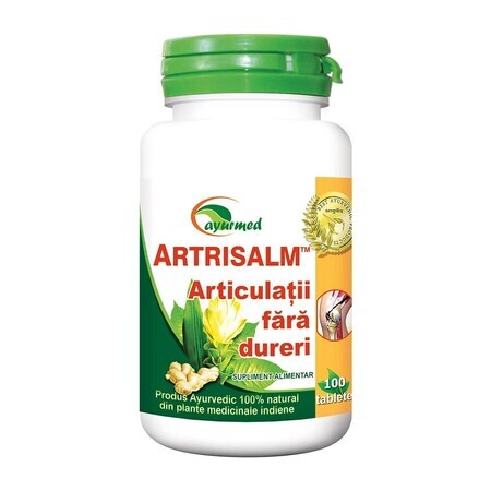 Artrisalm, 100 tablete, Ayurmed