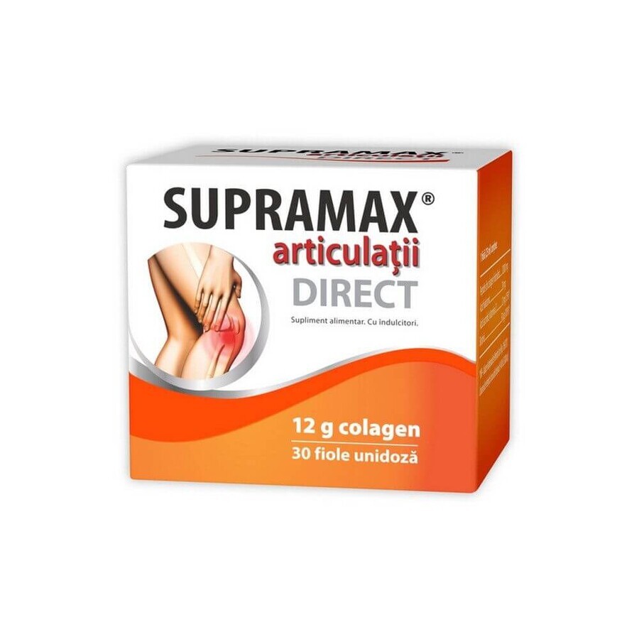 Supramax Joints Direct 12g Kollagen, 30 Fläschchen, Zdrovit Bewertungen