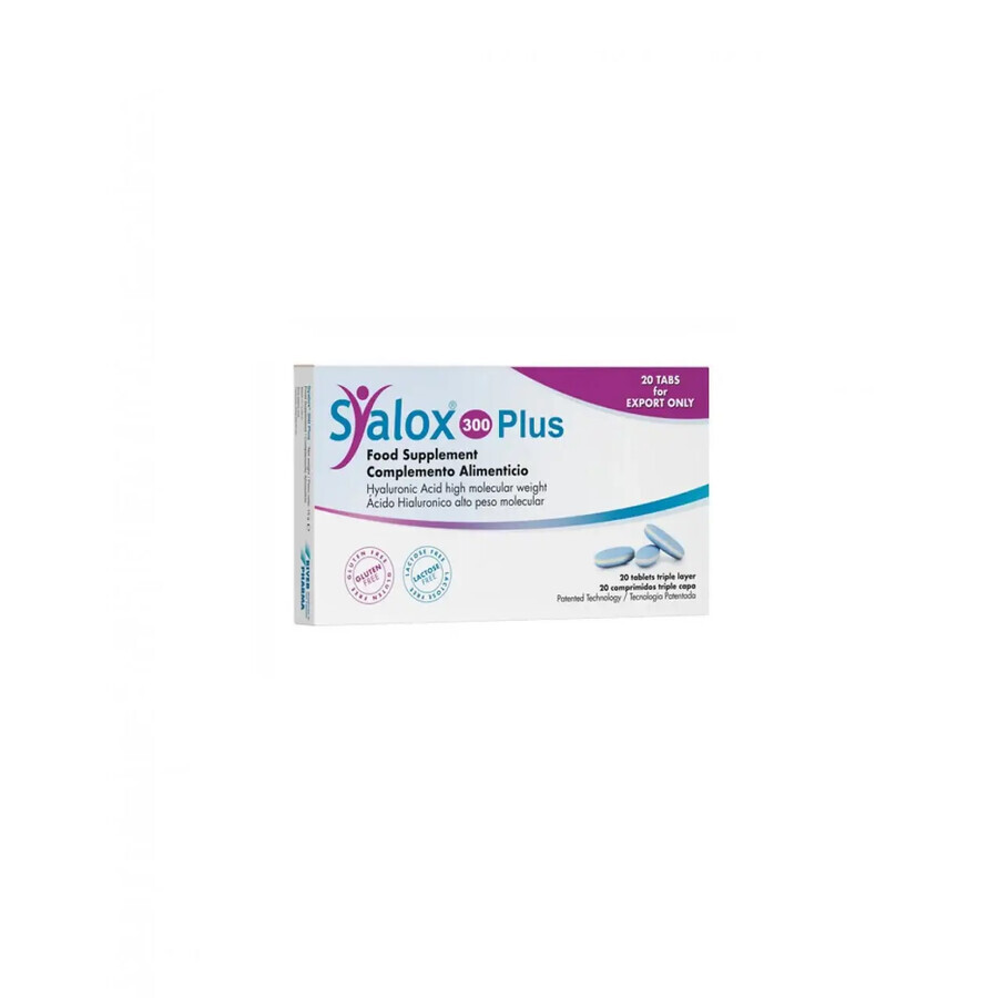 Syalox 300 Plus, 20 comprimidos, River Pharma