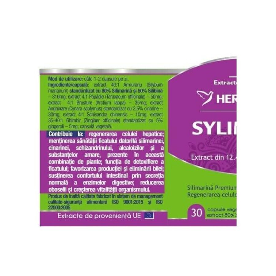 Sylimarin-Komplex, 120 Kapseln, Herbagetica