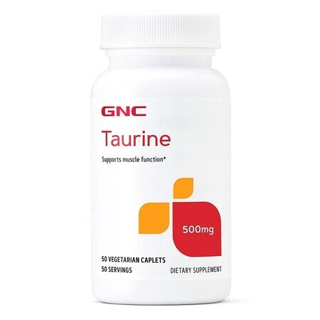 Taurin 500 mg 045714, 50 Tabletten, GNC