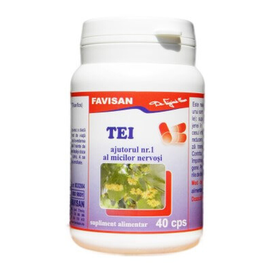 Tei, 40 capsule, Favisan