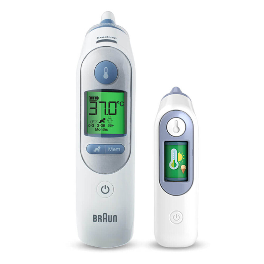 Braun ThermoScan 7 mit Age Precision IRT6520 Kinder-Ohrthermometer