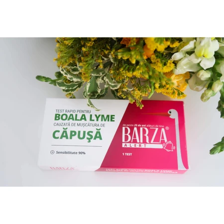 Test RAPID pentru Boala Lyme, cauzata de muscatura de capusa Barza ALERT, Biotech Atlantic USA