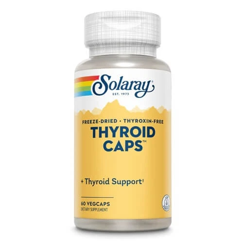 Thyroid Kapseln Solaray, 60 Kapseln, Secom