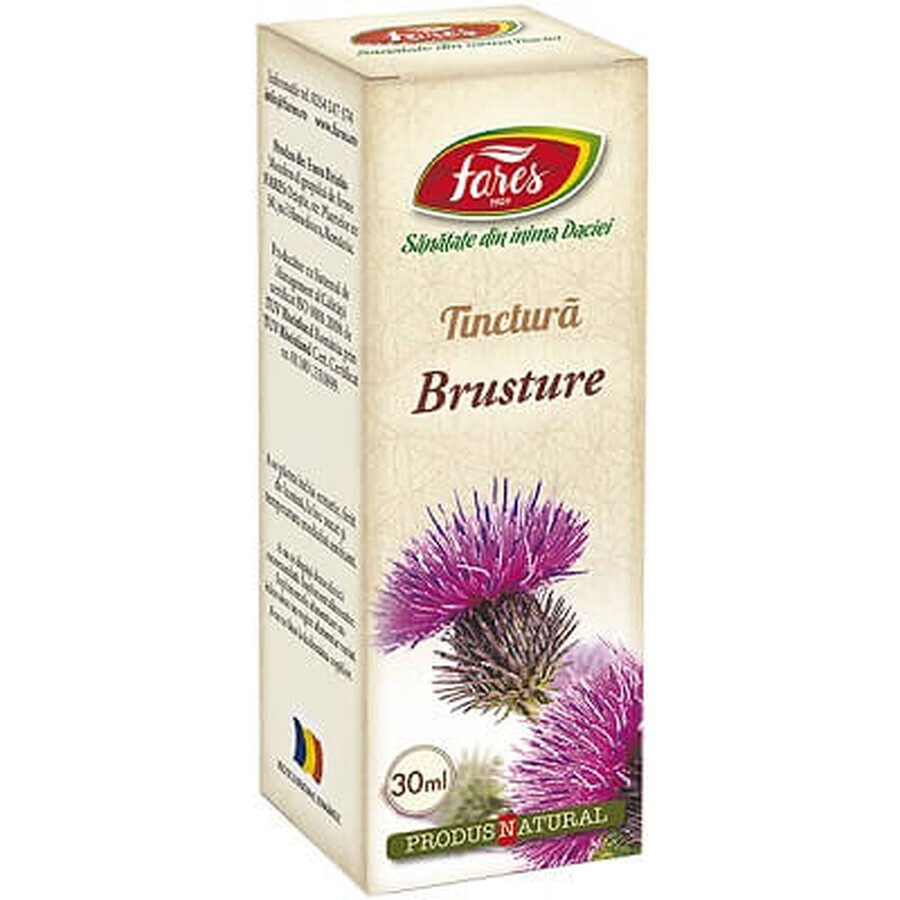 Tinctură de Brusture, 30 ml, Fares