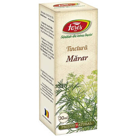 Tinctură de Mărar, 30 ml, Fares