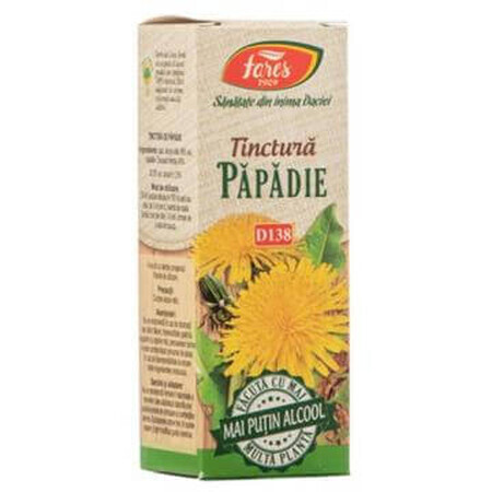 Tinctura de papadie, D138, 50 ml, Fares