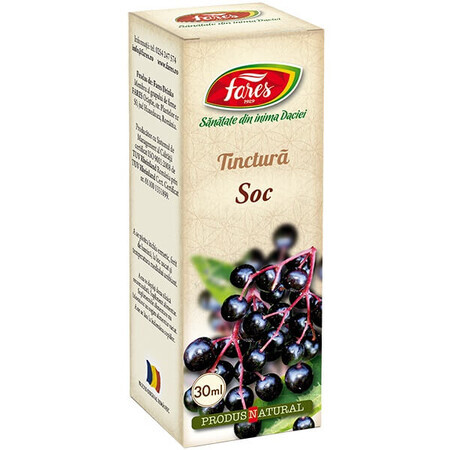 Tinctura de Soc fructe, 30 ml, Fares