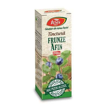 Tinctura din frunze de afin, D111, 50 ml, Fares