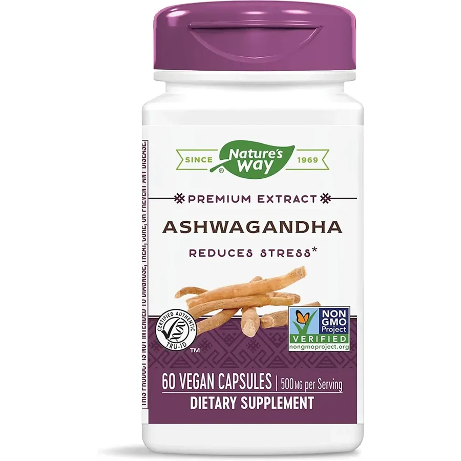 Ashwagandha SE 500 mg Nature's Way, 60 capsule, Secom