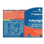 Ashwagandha, 60 Kapseln, Herbagetica