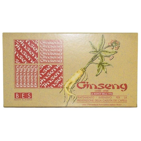 Ginseng haaruitvalbehandeling, 12 ampullen, Bes Beauty & Science