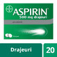 Aspirin 500 mg, 20 drajeuri, Bayer