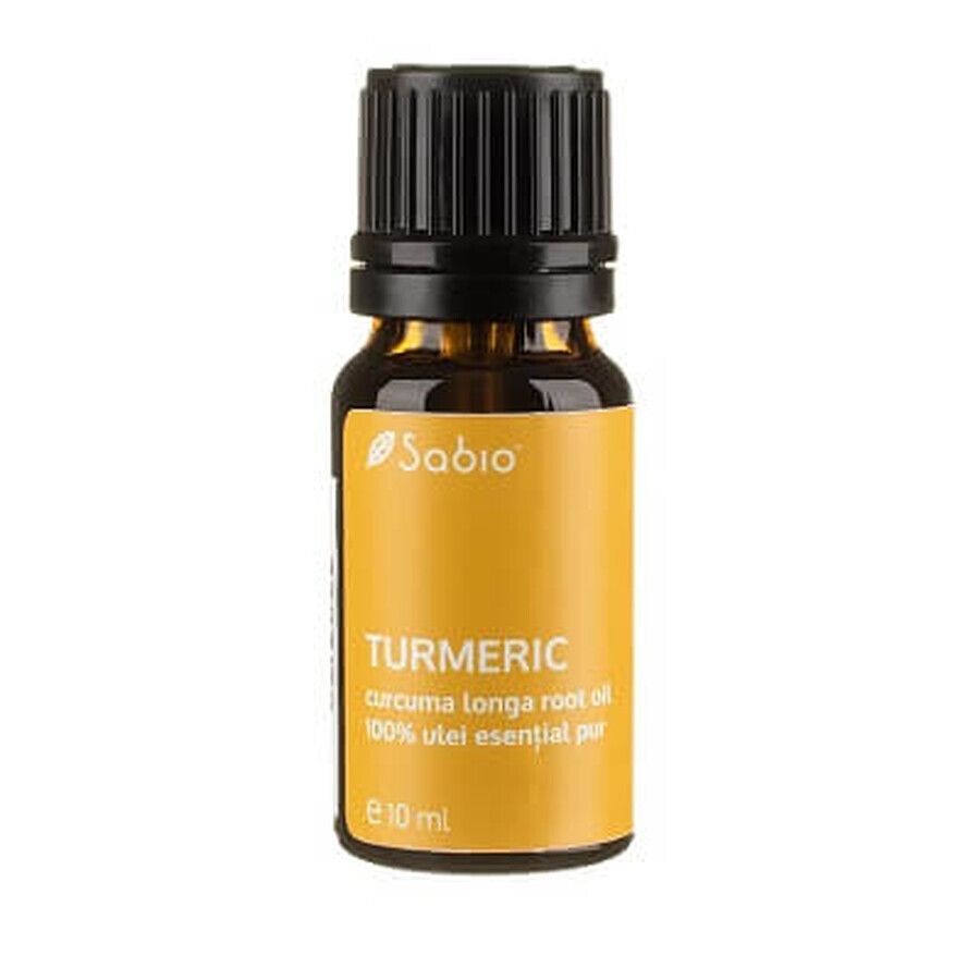 TURMERIC, ätherisches Öl (Kurkuma longa), 10 ml, Sabio