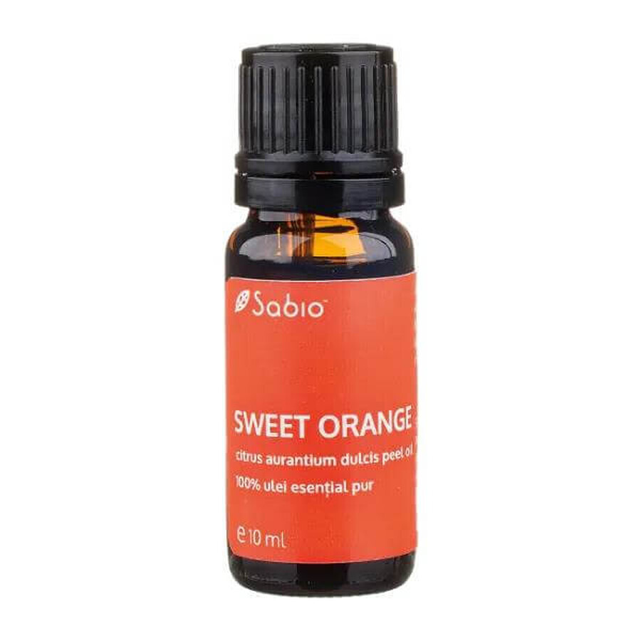 100% reines ätherisches Öl Süße Orange, 10 ml, Sabio