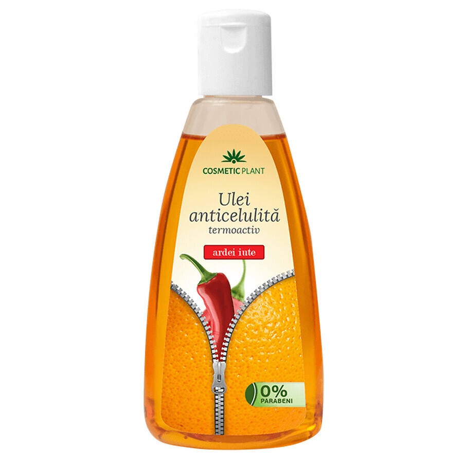 Thermoaktives Anti-Cellulite-Öl mit Chili-Extrakt, 200 ml, Cosmetic Plant