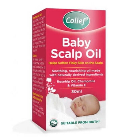 Soothing and nourishing oil for skin and scalp Baby Scalp Oil, 30 ml, Colief