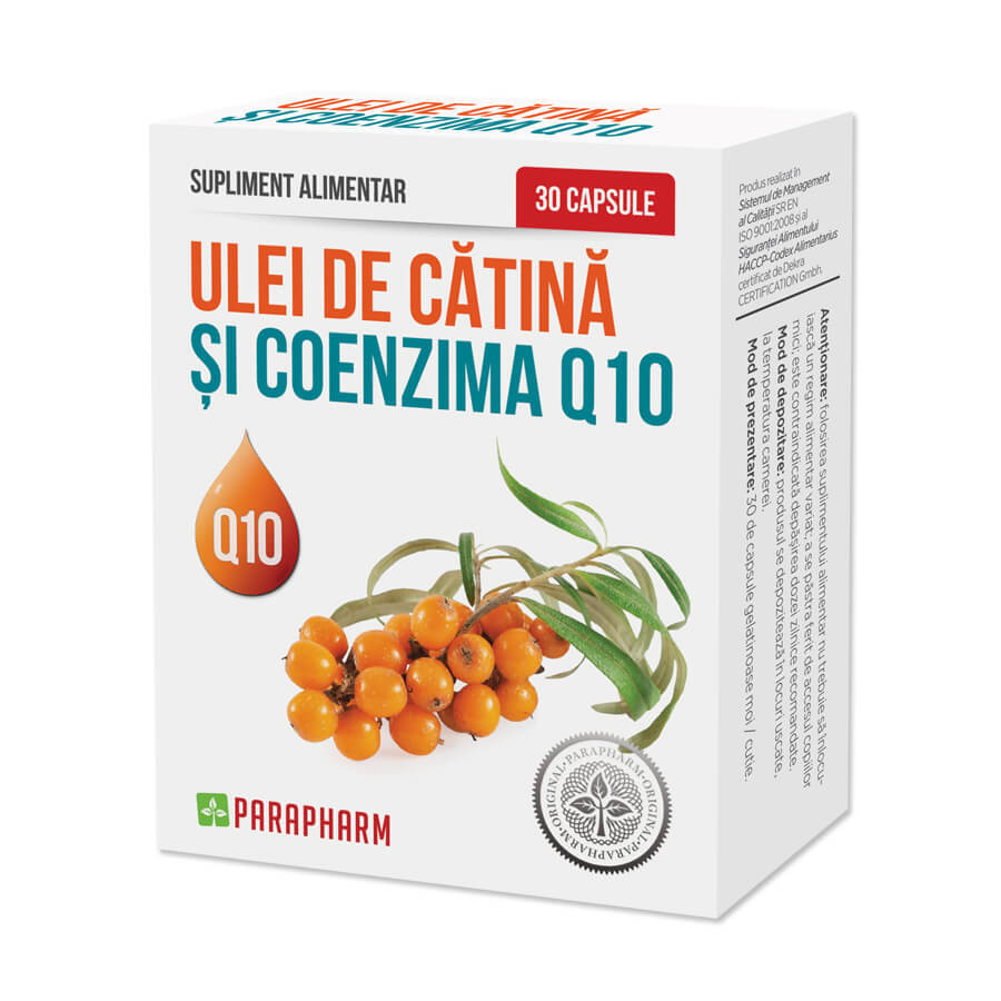 Catina Öl und Coenzym Q10, 30 Kapseln, Parapharm