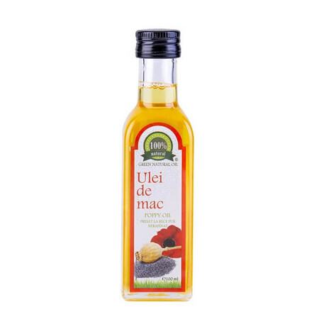 Ulei de mac presat la rece pur nerafinat, 100 ml, Carmita Classic