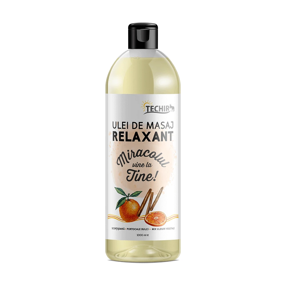 Entspannendes Massageöl, 1000 ml, Techir