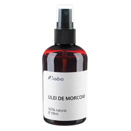 Ulei de morcovi, 118 ml, Sabio