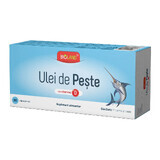 Ulei de peste cu Vitamina D, 30 capsule, Biofarm