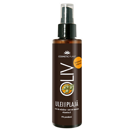 Ulei de plaja pentru bronzare intensa Oliv, 150 ml, Cosmetic Plant