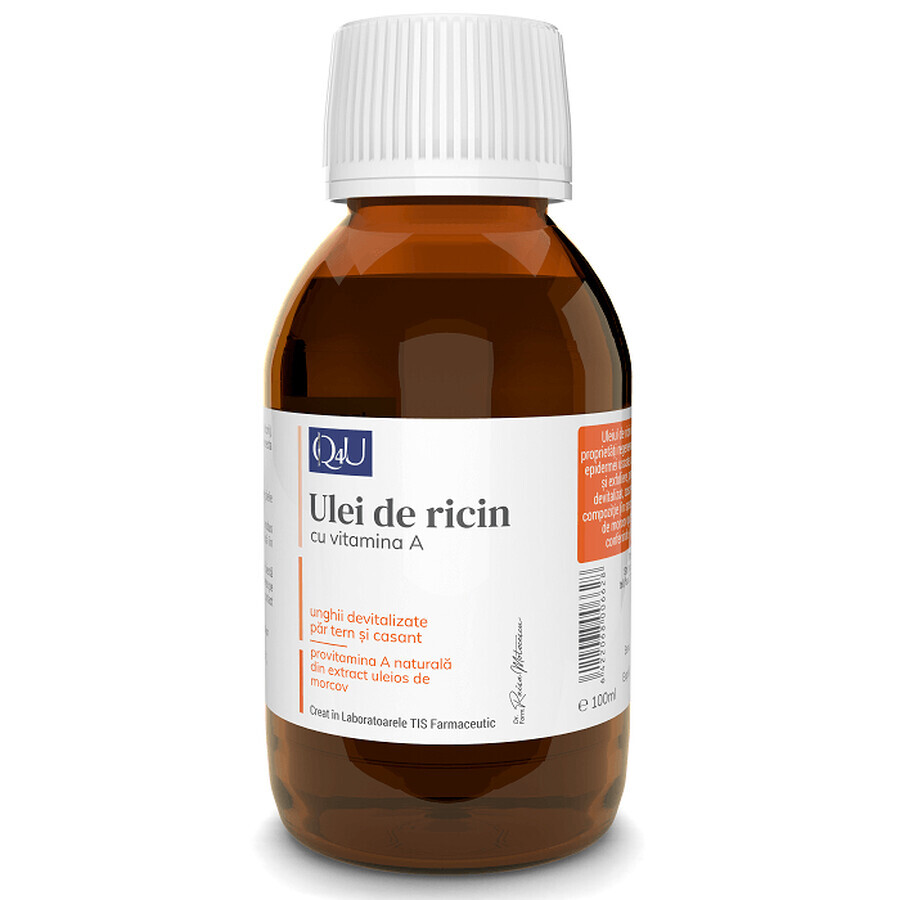 Rizinusöl mit Vitamin A, 100 ml, Tis Farmaceutic