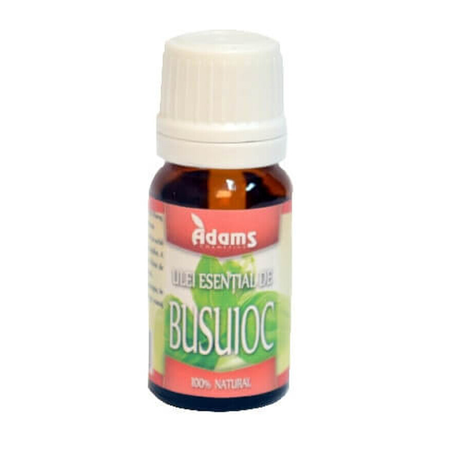 Ulei esential de Busuioc, 10 ml, Adams Vision