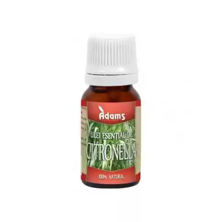 Ätherisches Citronella-Öl, 10 ml, Adams Vision