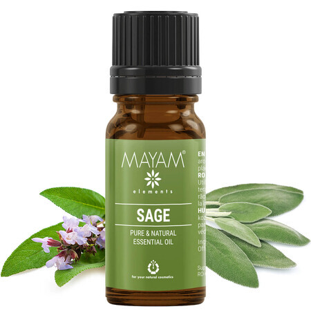 Ulei esential Salvie (M - 1157), 10 ml, Mayam