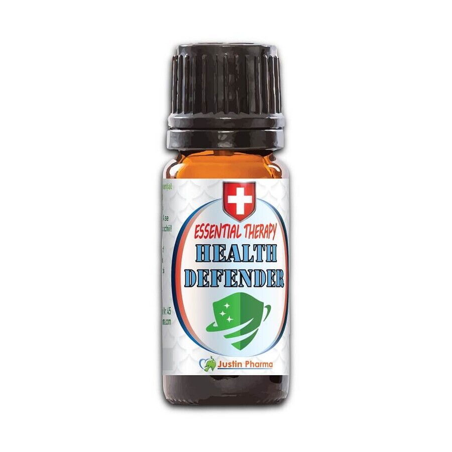 Ätherisches Öl Therapie Gesundheit Verteidiger, 10 ml, Justin Pharma