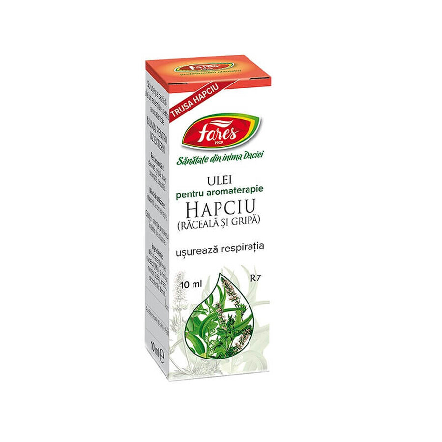 Aroma-Therapie-Öl Hapciu Breath Soothing, R7, 10 ml, Fares