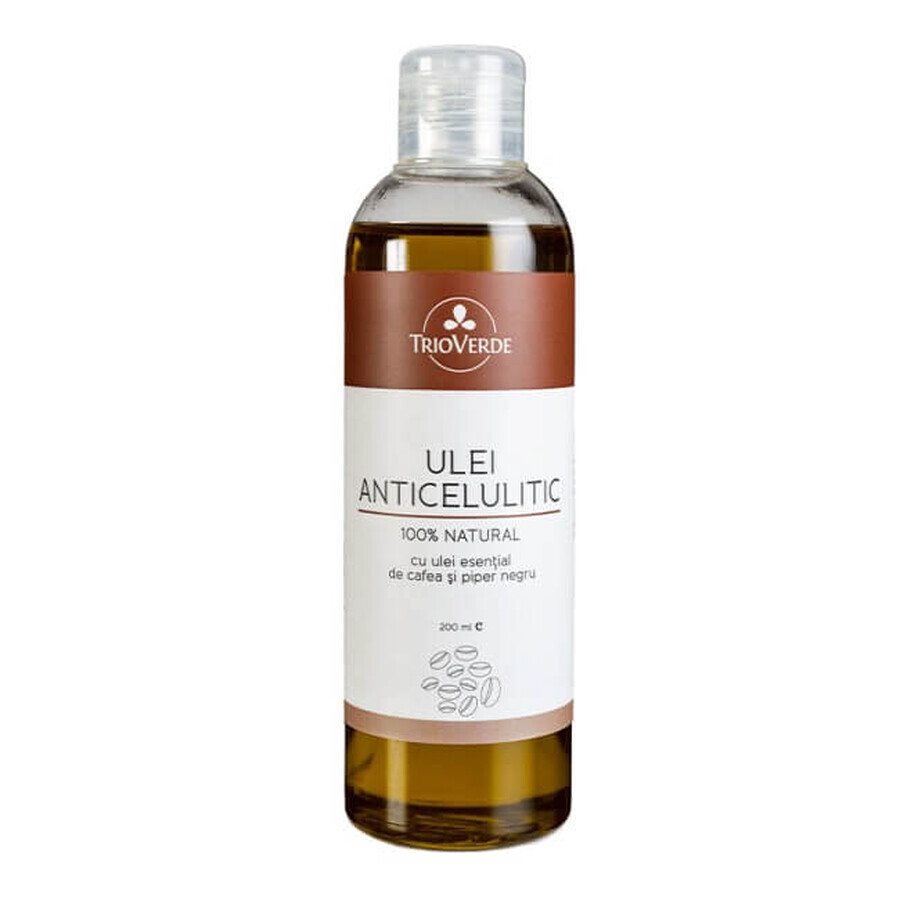 Anti-Cellulite-Massageöl, 200 ml, Trio Verde