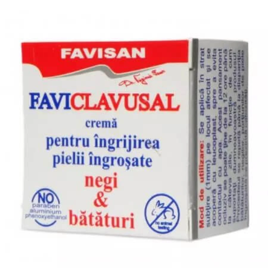 Clavusal Callus and Warts Ointment, 10 ml, Favisan
