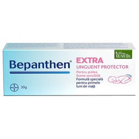 Unguent protector pentru pielea sensibilă, Bepanthen Extra, 30 g, Bayer