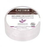 Unt de shea cu parfum de flori salbatice, 100 g, Cattier