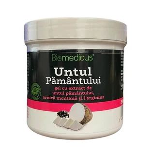 Untul Pamantului gel cu extract arnica montana si L-arginina, 250 ml, Biomedicus