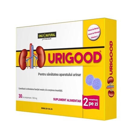 Urigood 550mg, 30 Tabletten, Only Natural