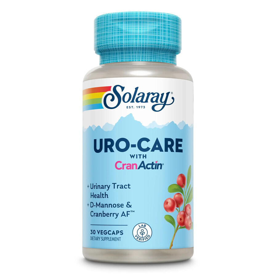 Uro-Care CranActin Solaray, 30 capsule, Secom