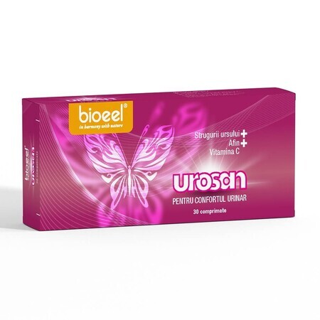 Urosan, 30 comprimate, Bioeel