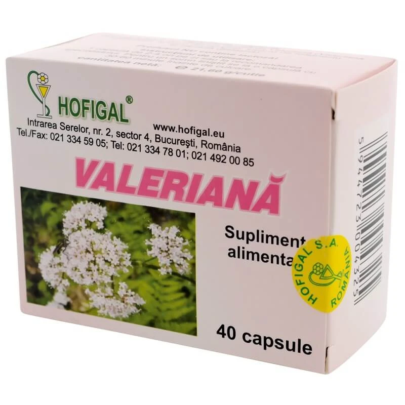 Valeriana, 40 Kapseln, Hofigal
