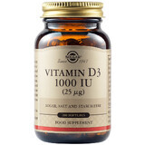 Vitamin D3 1000 IU 25 mcg, 100 Kapseln, Solgar