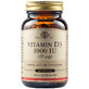 Vitamin D3 1000 IU 25 mcg, 100 Kapseln, Solgar