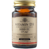 Vitamin D3 1000 UI 25 mcg, 90 tablete, Solgar